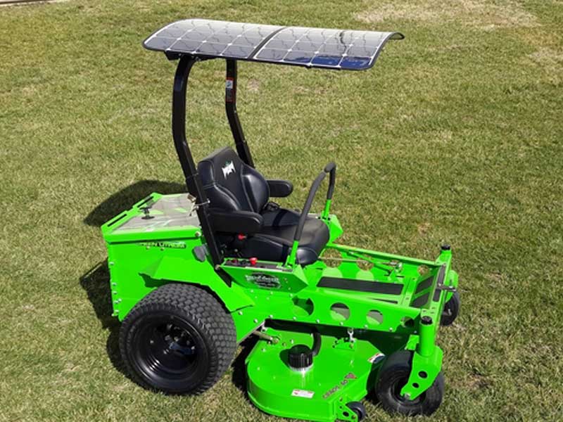 Mean Green Solar Assisted Mower SAM Option
