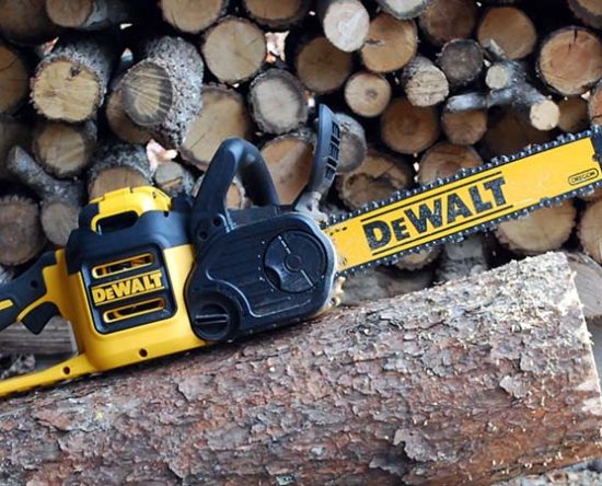 DeWalt 40V Max Chainsaw Into the Woods