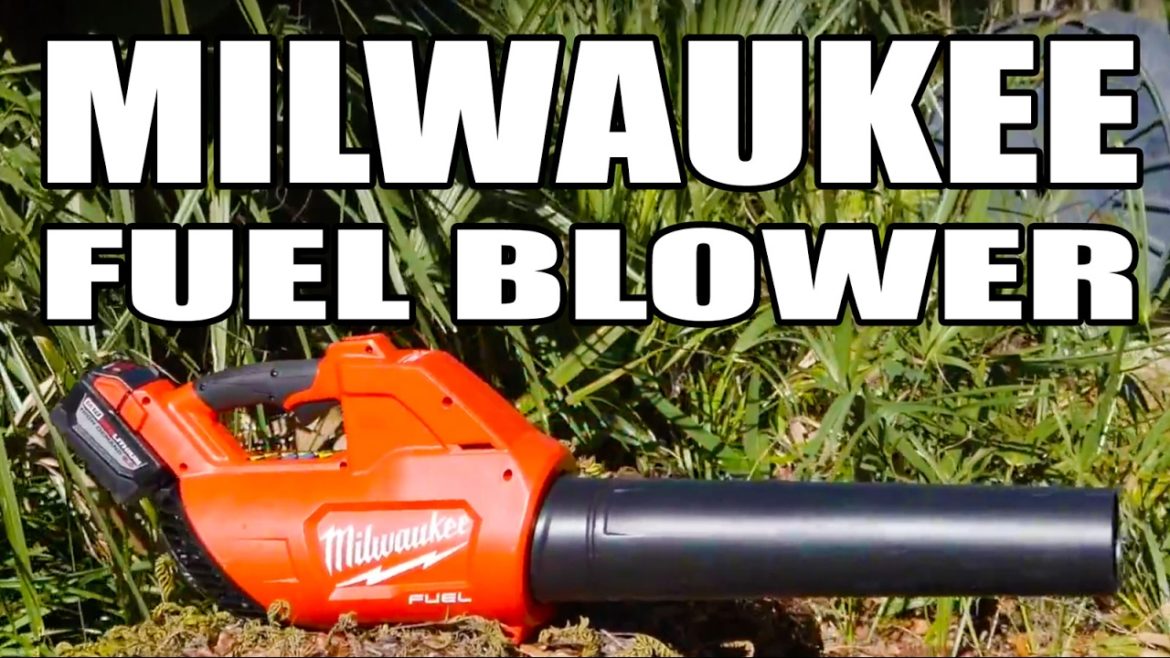 Milwaukee M18 fuel blower video