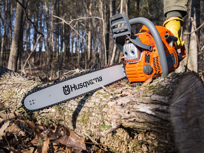 How to change the chain on a husqvarna 450 rancher Husqvarna 450 Chainsaw Review Ope Reviews
