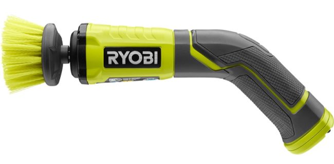 Ryobi cordless power scrubbers