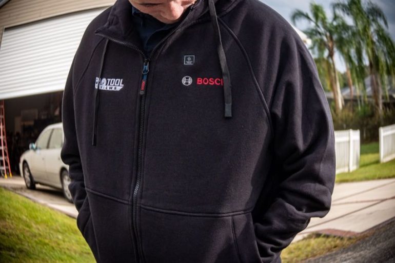 Bosch Heated Hoodie GHH12V with 3 Heating Zones - OPE Reviews