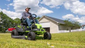 Greenworks 60V Lawn Tractor Review CRT426