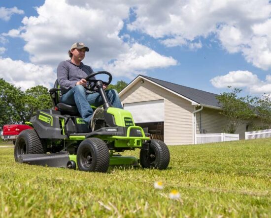Greenworks 60V Lawn Tractor Review CRT426